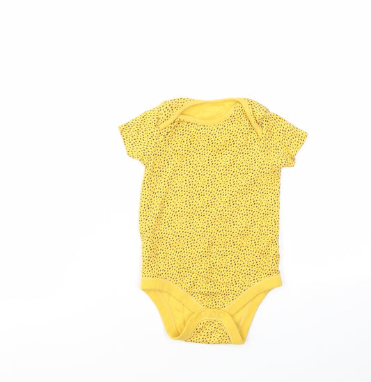 F&F Baby Yellow Geometric  Babygrow One-Piece Size 18-24 Months