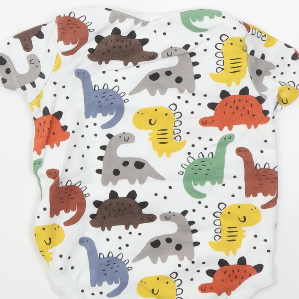 F&F Girls Multicoloured Animal Print  Babygrow One-Piece Size 18-24 Months