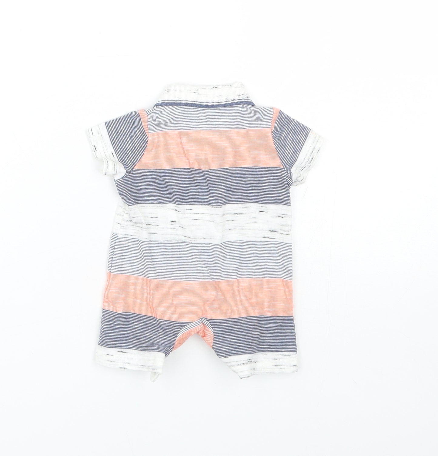 F&F Baby Multicoloured Striped  Babygrow One-Piece Size Newborn