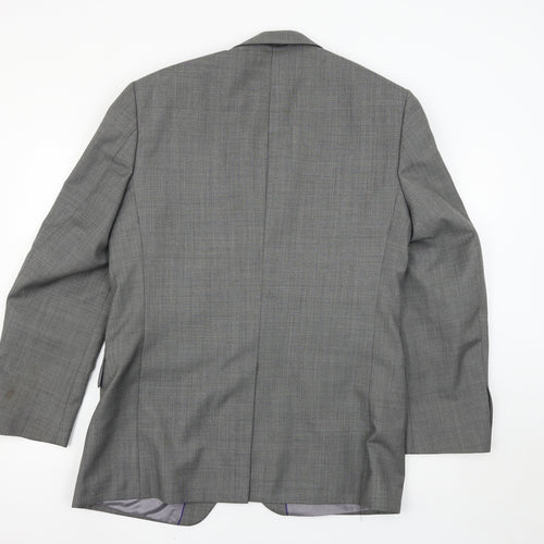 flintoff Mens Grey   Jacket Blazer Size 40