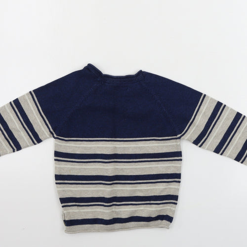 NEXT  Boys Beige Striped  Pullover Jumper Size 2 Years