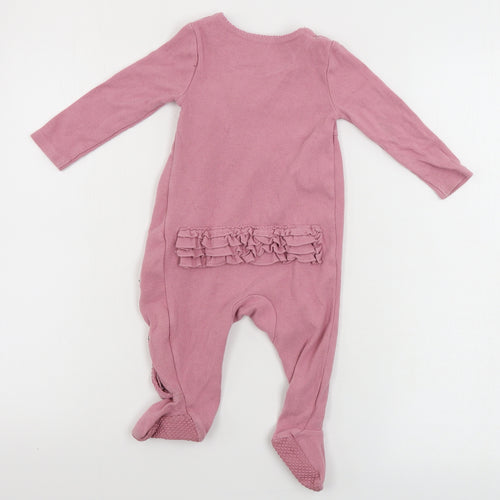 TU Girls Pink   Babygrow One-Piece Size 6-9 Months