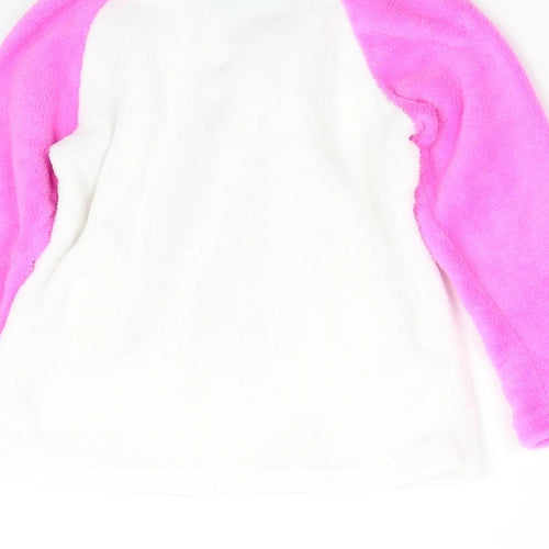 Primark Girls Multicoloured Solid Fleece  Pyjama Top Size 4-5 Years  - LOL Surprise! Dolls