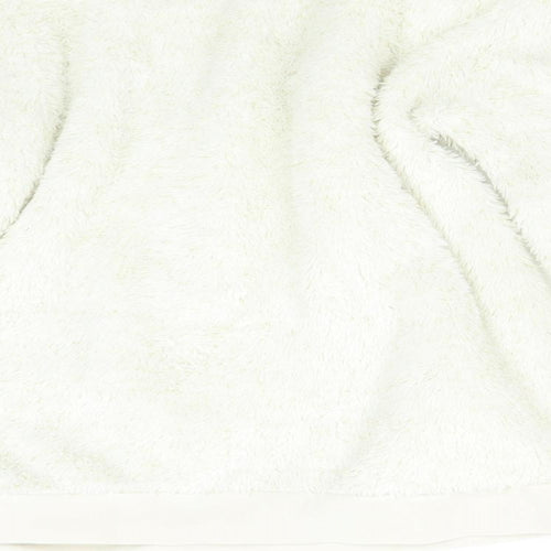 George Girls White Solid Fleece  Pyjama Top Size 8-9 Years