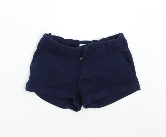 Monoprix Girls Blue   Hot Pants Shorts Size 5 Years