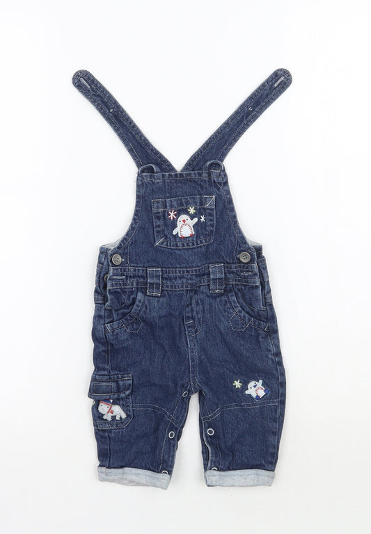 TU Baby Blue   Dungaree One-Piece Size 3-6 Months