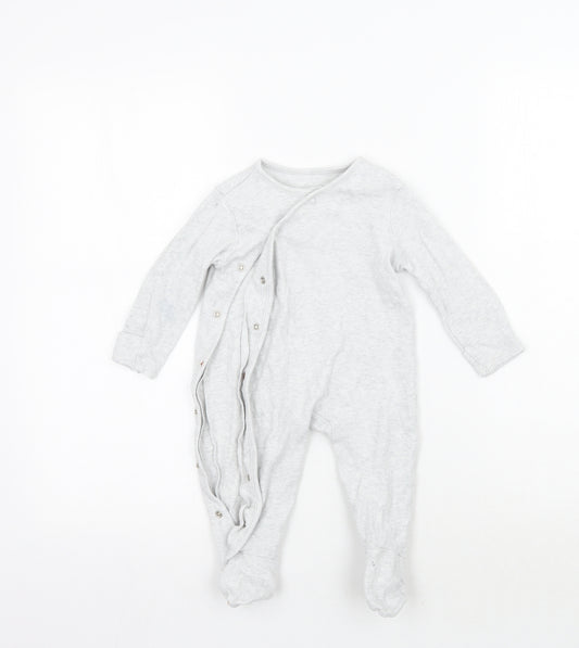 George Baby Grey   Babygrow One-Piece Size 3-6 Months