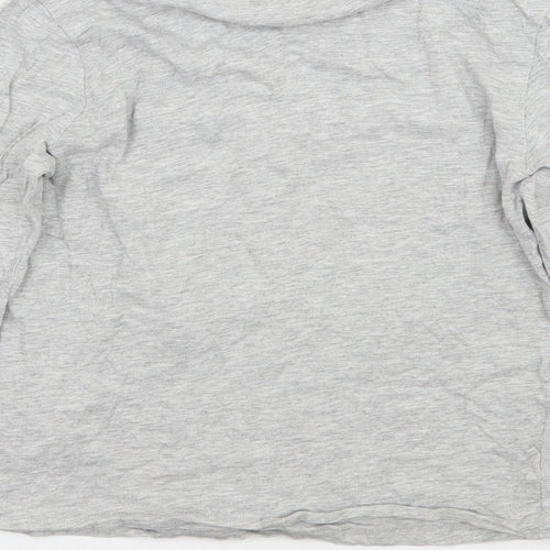 Minions Boys Grey   Basic T-Shirt Size 8 Years