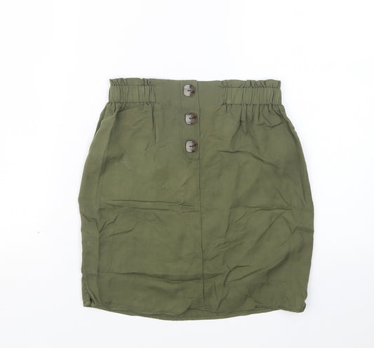 TU Girls Green   Straight & Pencil Skirt Size 10 Years