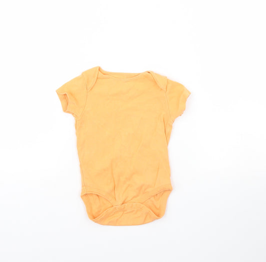NEXT Baby Orange   Babygrow One-Piece Size 9-12 Months
