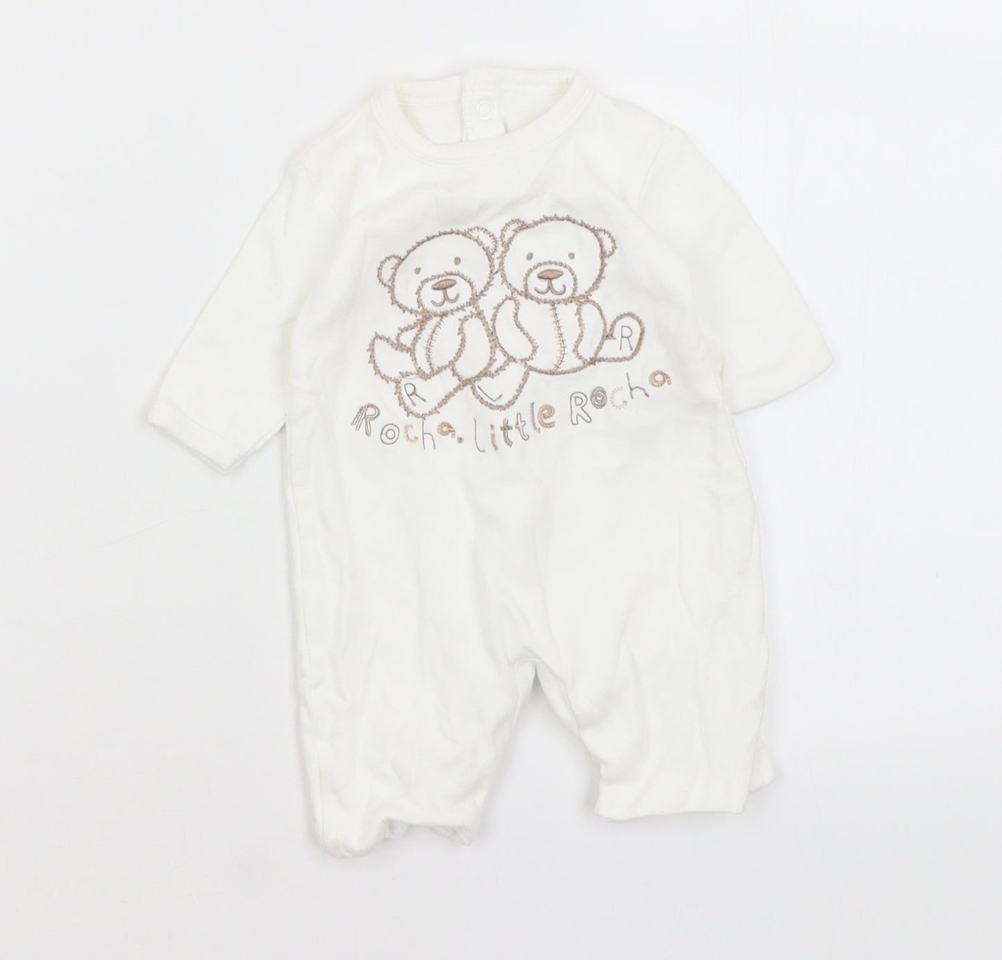 John Rocha Baby White   Romper One-Piece Size Newborn  - Bears