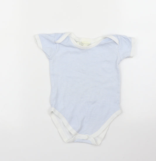 Jonelle Baby Blue Striped  Babygrow One-Piece Size 6-9 Months