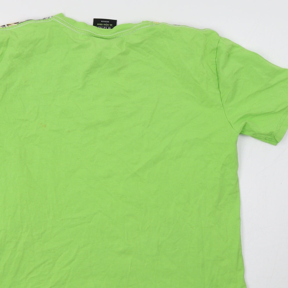 No Fear Boys Green   Basic T-Shirt Size 13 Years
