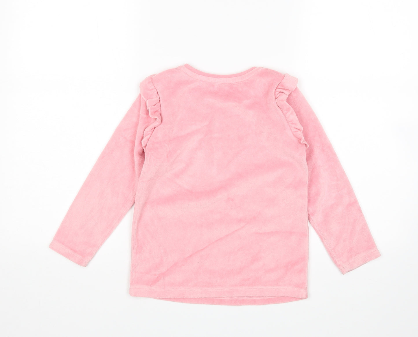 George Girls Pink   Top Pyjama Top Size 6-7 Years  - Unicorn