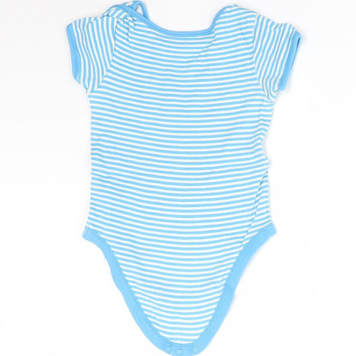 George Baby Multicoloured Striped  Babygrow One-Piece Size 12-18 Months  - 100% CUTE