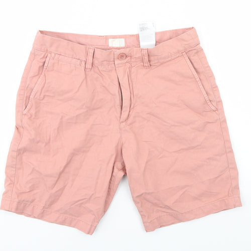 H&M Mens Beige   Cargo Shorts Size 30 in