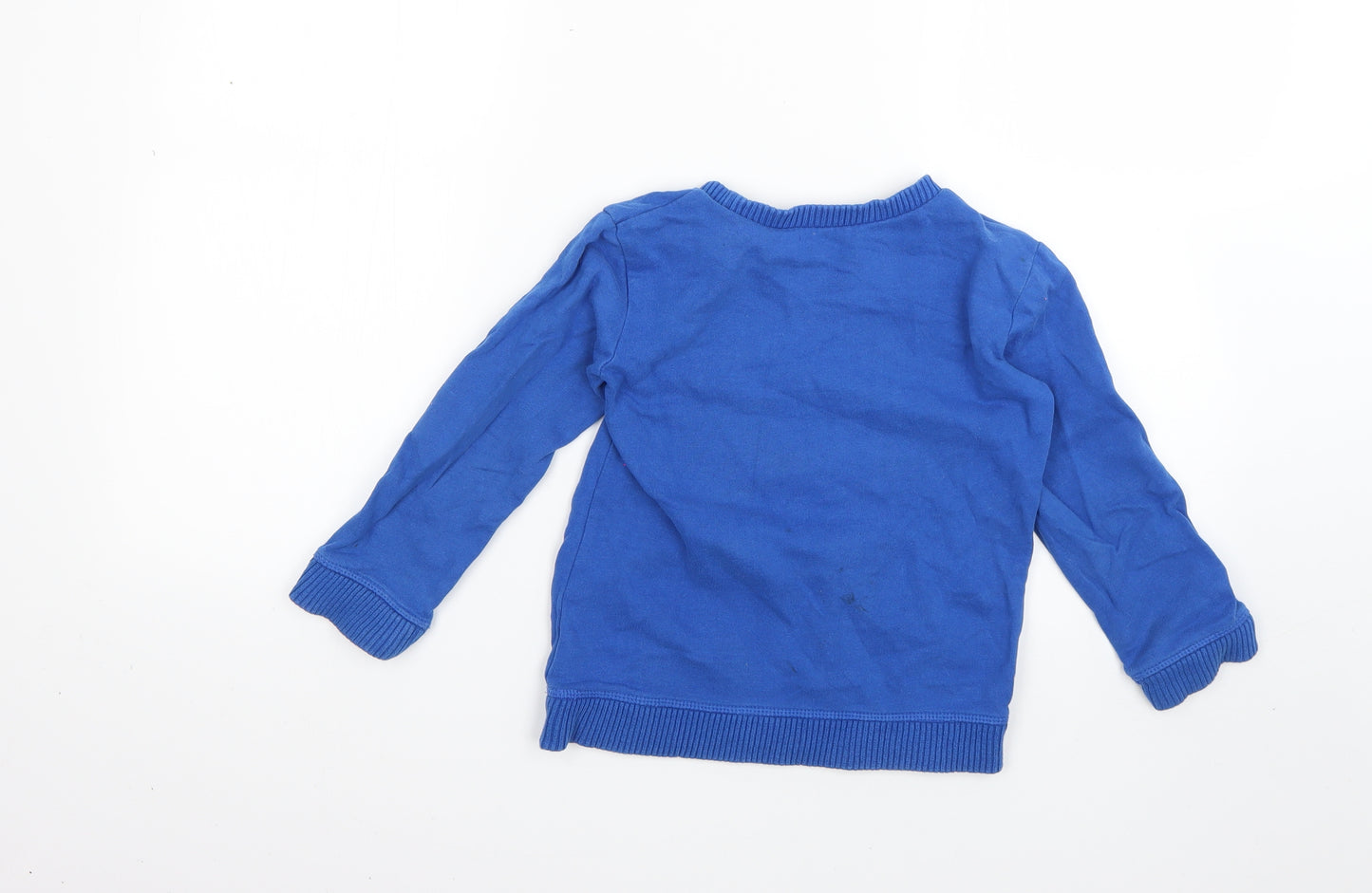 Mothercare Boys Blue   Pullover Jumper Size 6 Years