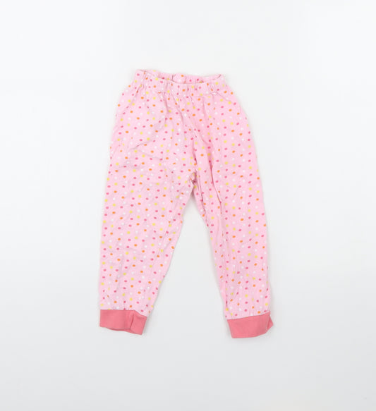 Easter Girls Pink Spotted  Cami Pyjama Pants Size 2 Years