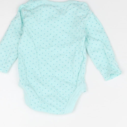 TU Girls Blue Striped  Babygrow One-Piece Size 0-3 Months