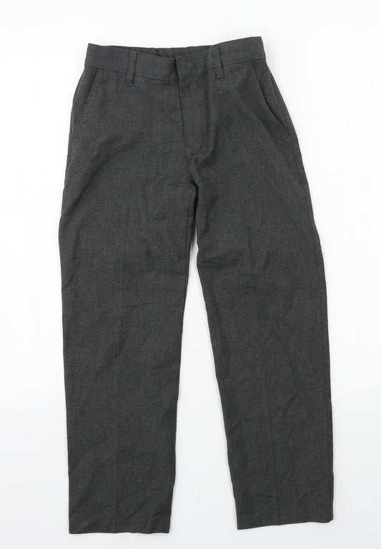 Marks and Spencer Boys Grey   Dress Pants Trousers Size 7-8 Years