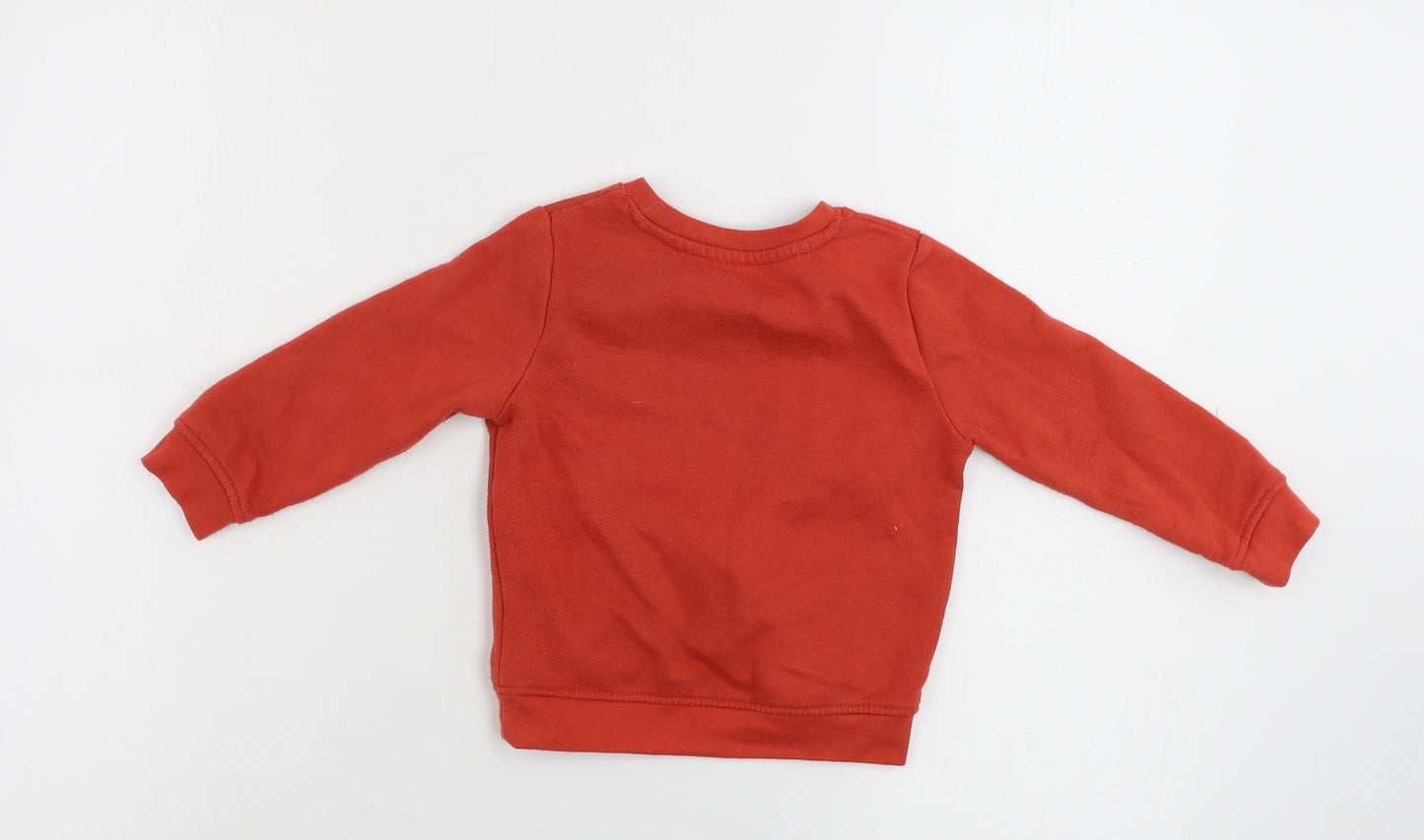 Primark  Boys Red   Pullover Jumper Size 2-3 Years