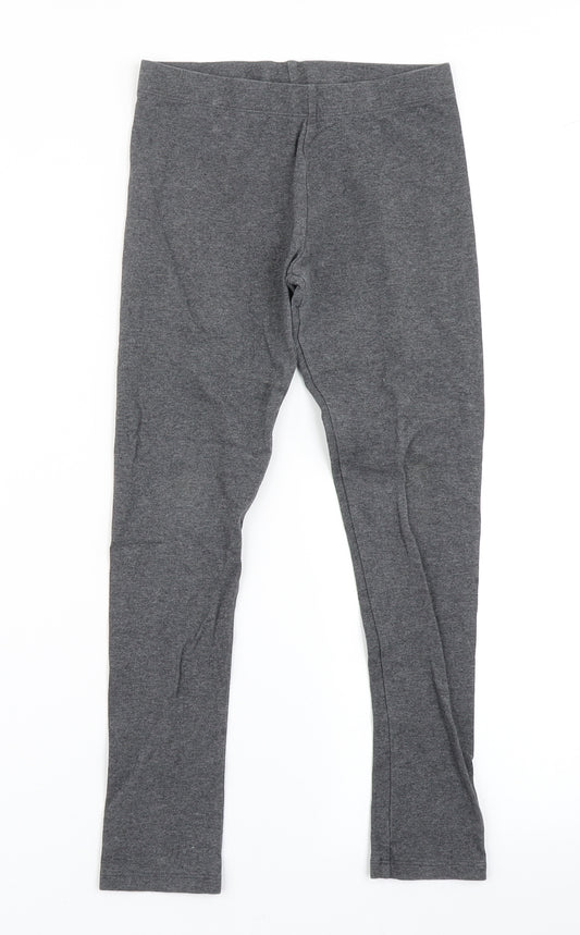 NEXT Girls Grey   Jegging Trousers Size 8 Years - Long