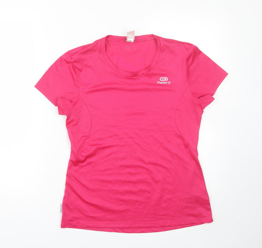 Kalenji Womens Pink   Basic T-Shirt Size S