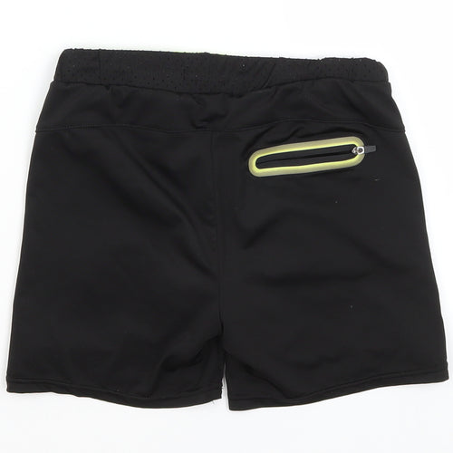Minoti Boys Black   Sweat Shorts Size 5-6 Years