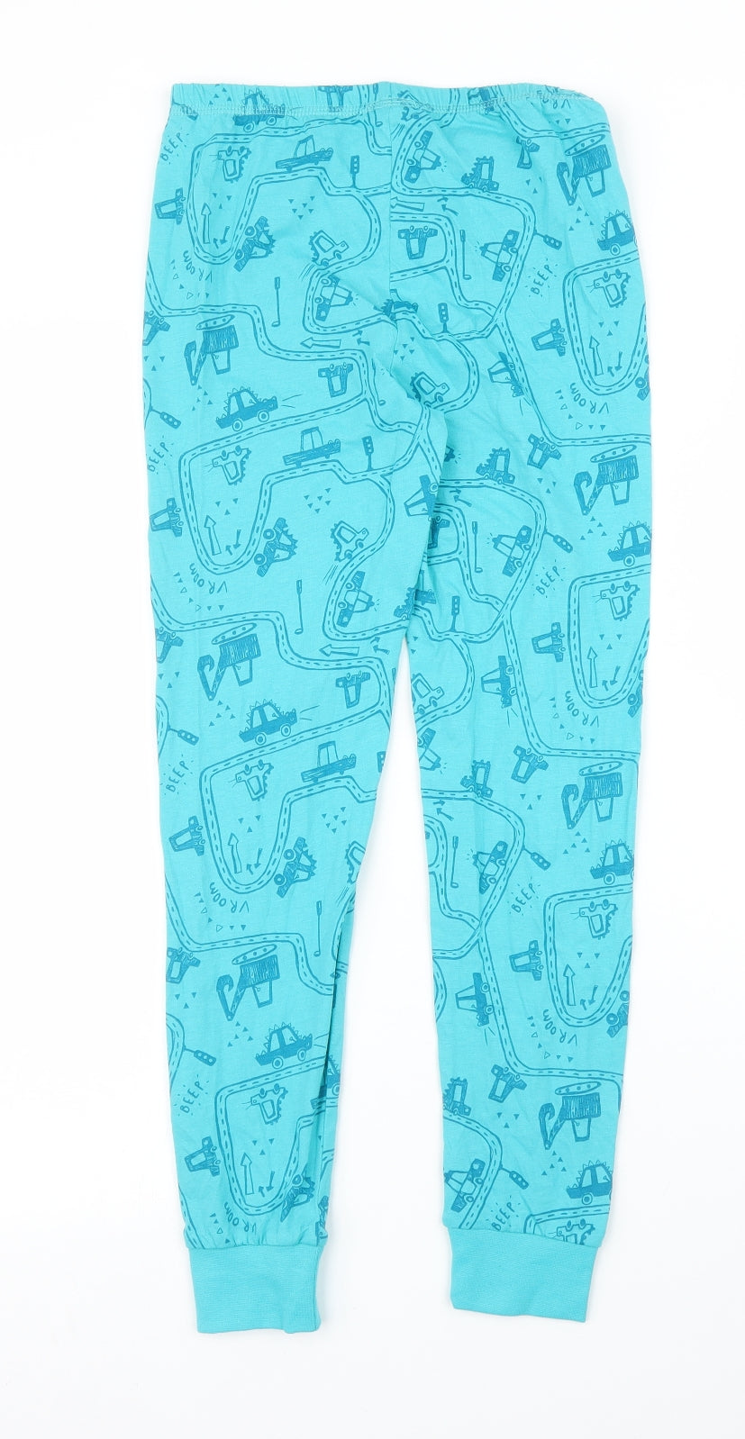 George Boys Blue Solid   Pyjama Pants Size 8 Years