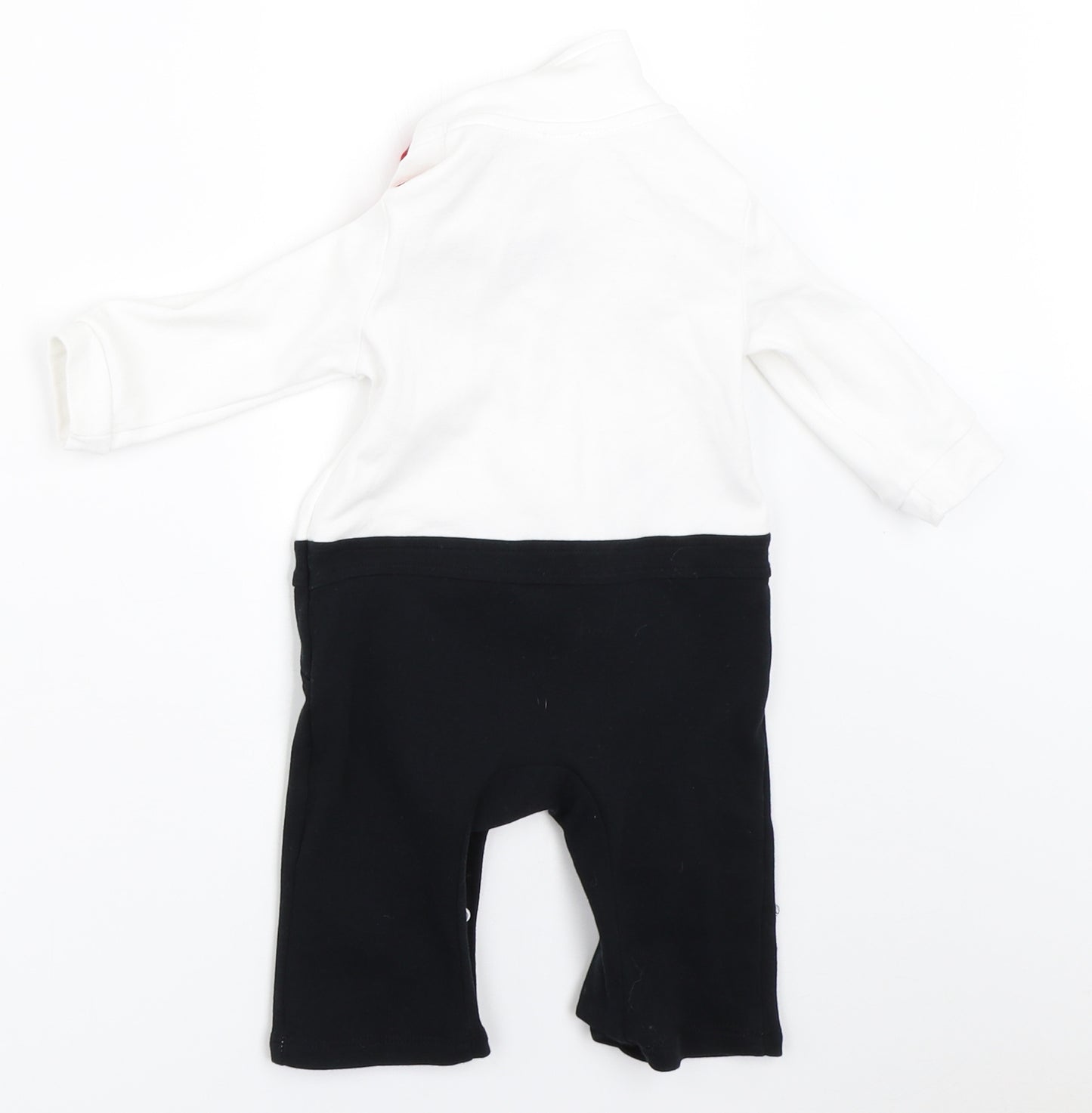 Preworn Boys White   Trousers One-Piece Size 3-6 Months