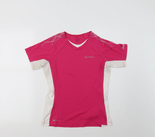 Pearl Izumi Womens Pink   Basic T-Shirt Size S