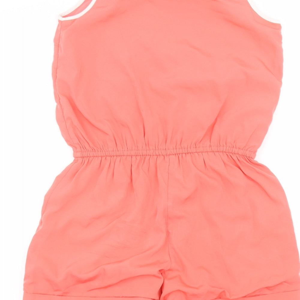 Marks and Spencer Girls Pink   Playsuit One-Piece Size 12-13 Years