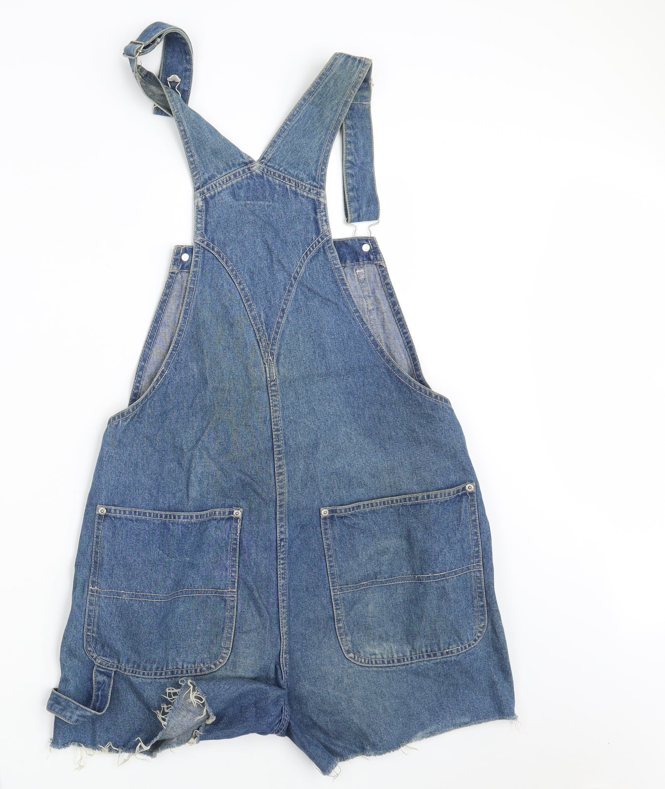 Style & Co. Womens Blue  Denim Pinafore/Dungaree Dress  Size 6