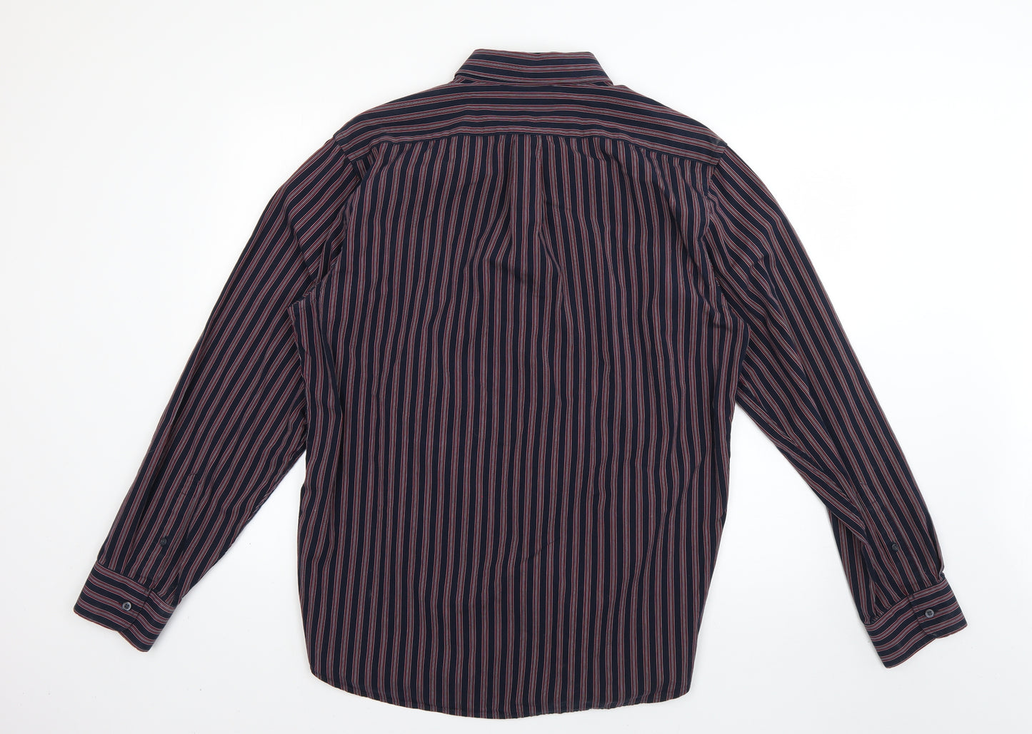 Gap Mens Multicoloured Striped   Dress Shirt Size L