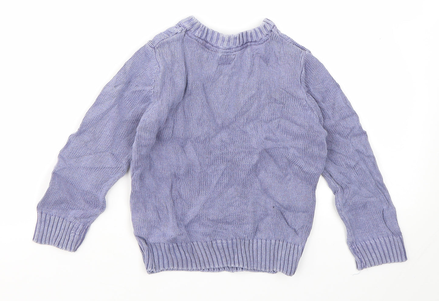 F&F Boys Blue   Pullover Jumper Size 2-3 Years