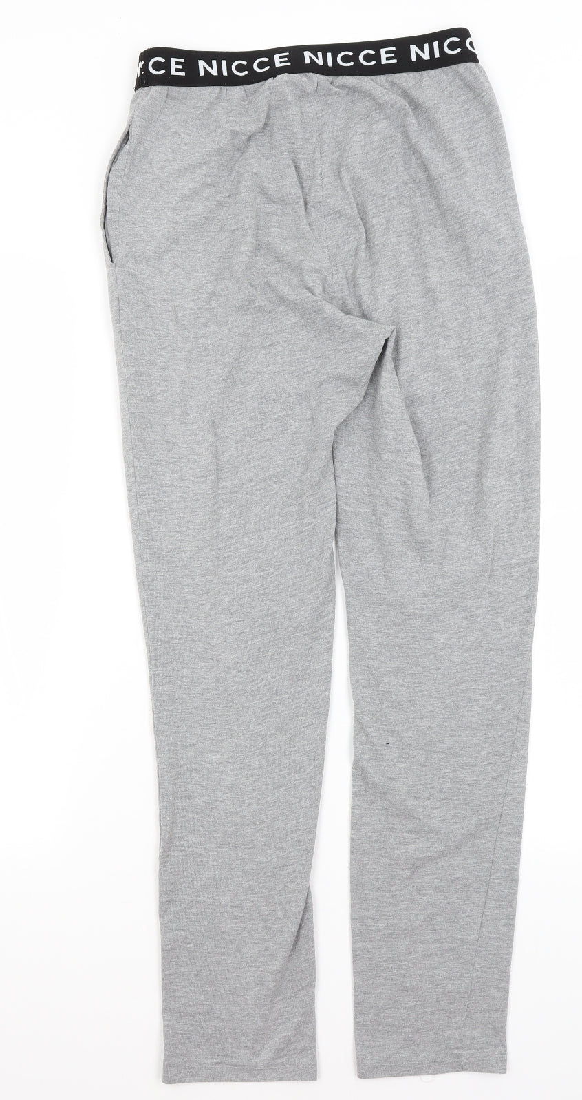 NICCE Womens Grey Solid  Capri Lounge Pants Size S