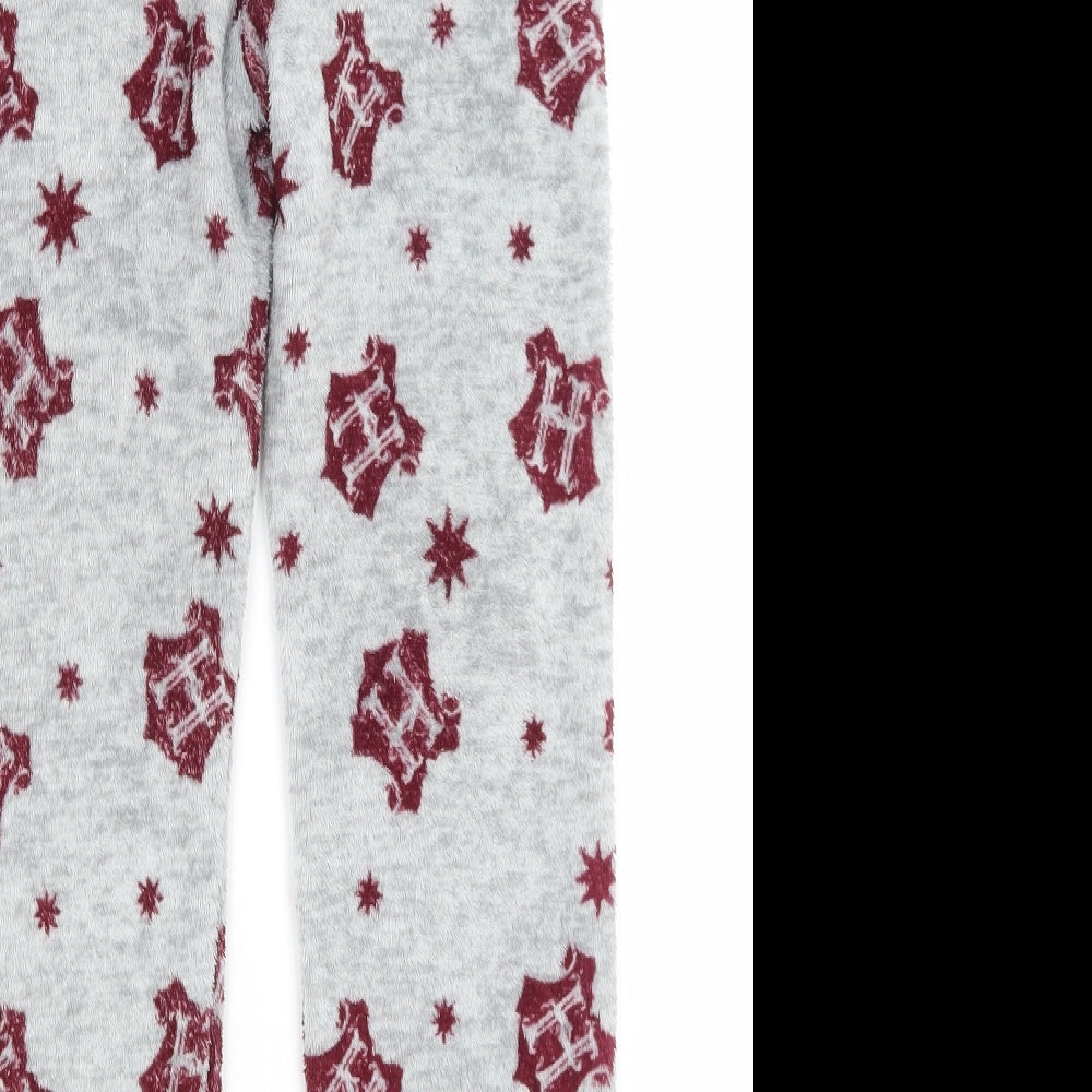 Primark Girls Grey Solid  Capri Pyjama Pants Size 9-10 Years  - Harry Potter