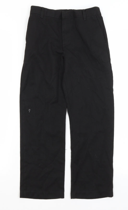 George Boys Black   Dress Pants Trousers Size 7-8 Years