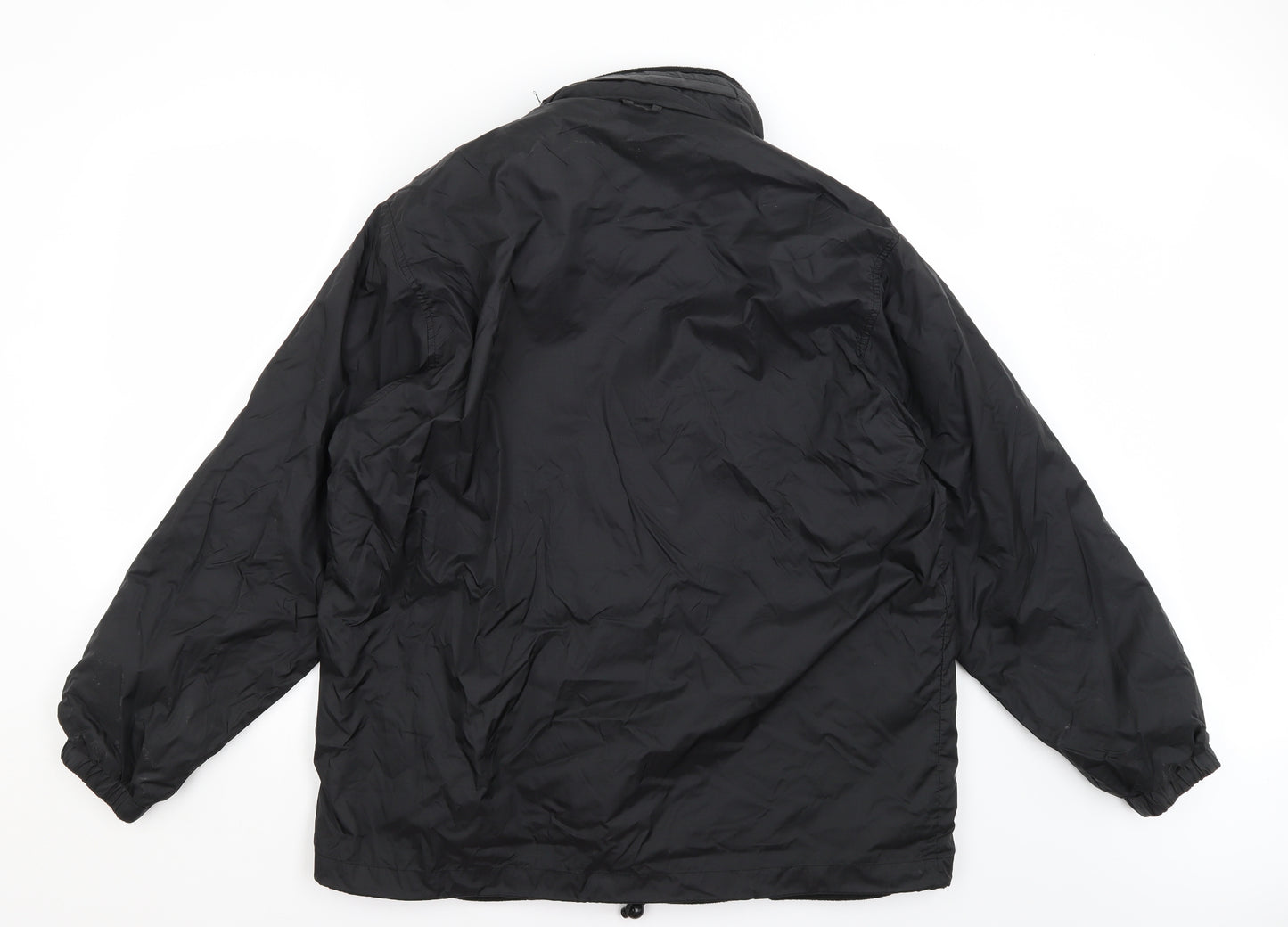 Uneek Mens Black   Rain Coat Coat Size M