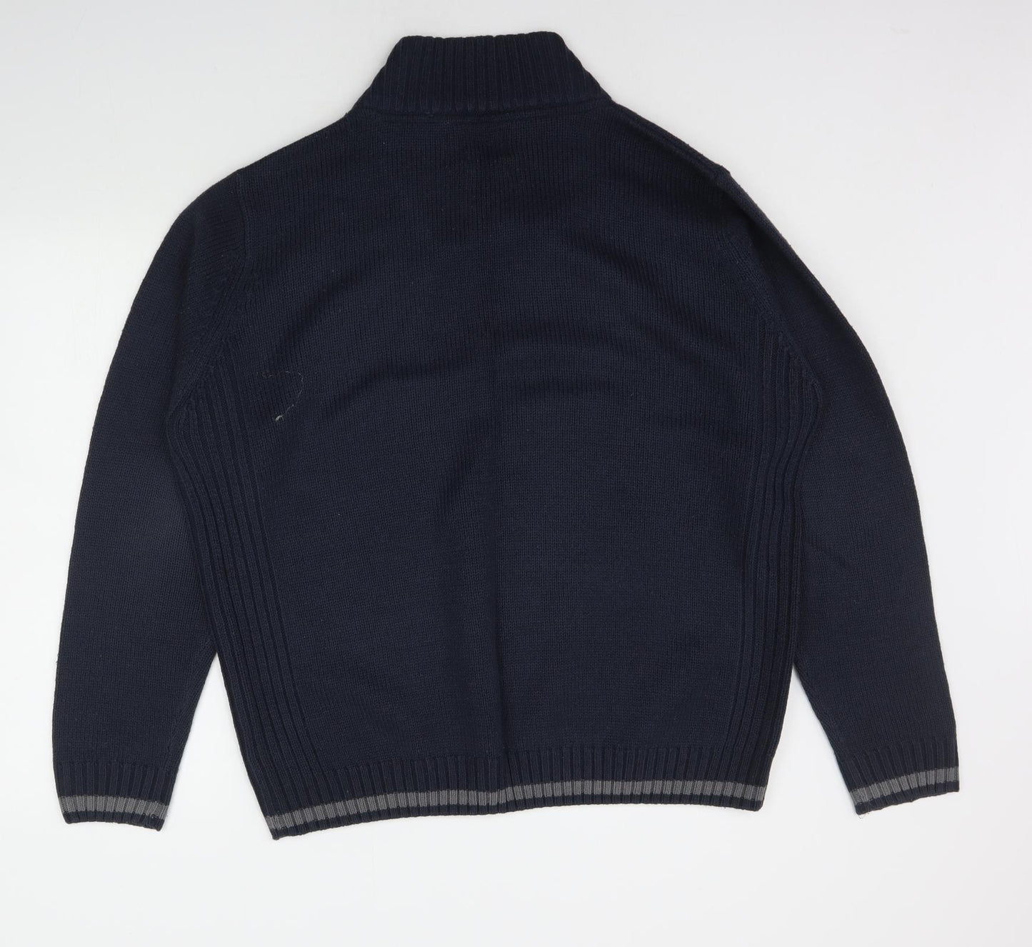 Ambrose Mens Blue   Pullover Jumper Size XL