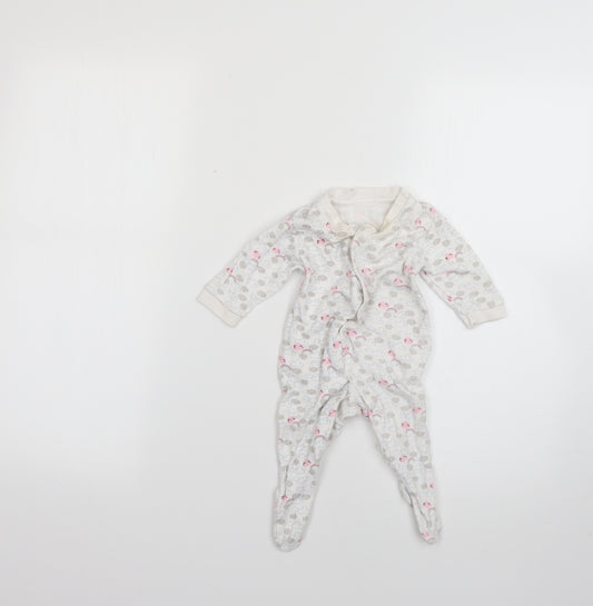 George Baby Multicoloured Geometric  Babygrow One-Piece Size 0-3 Months