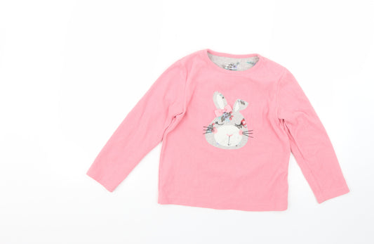 Primark Girls Pink   Top Pyjama Top Size 6-7 Years