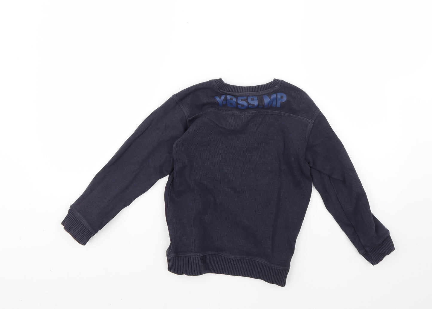 Matalan Boys Blue   Pullover Jumper Size 6-7 Years