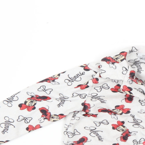minnie mouse Girls Multicoloured Geometric  Top Pyjama Top Size 2-3 Years