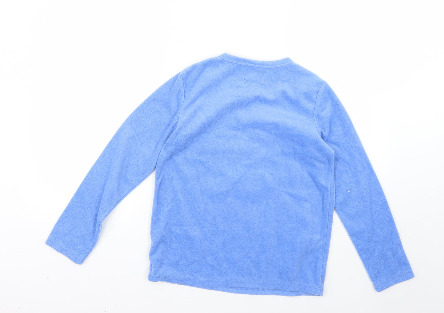 Pj collections Girls Blue Solid  Top Pyjama Top Size 11-12 Years