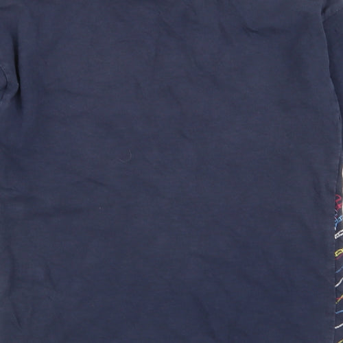 PlayStation Boys Blue Geometric  Basic T-Shirt Size 6-7 Years