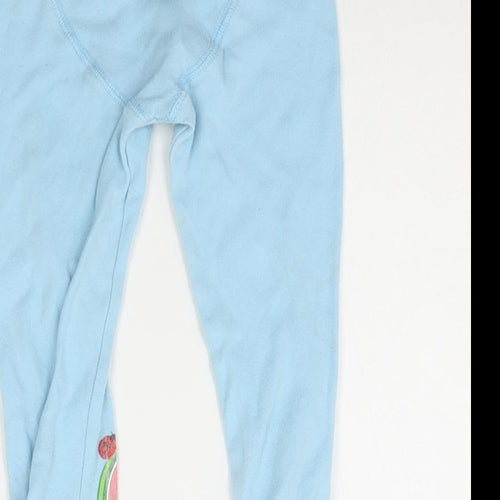 George Girls Blue Solid  Top Pyjama Pants Size 2-3 Years