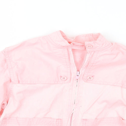Marks and Spencer Girls Pink   Jacket Coat Size 7-8 Years