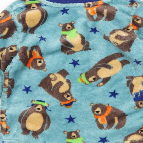 Nutmeg Boys Multicoloured Animal Print   Pyjama Top Size 4-5 Years