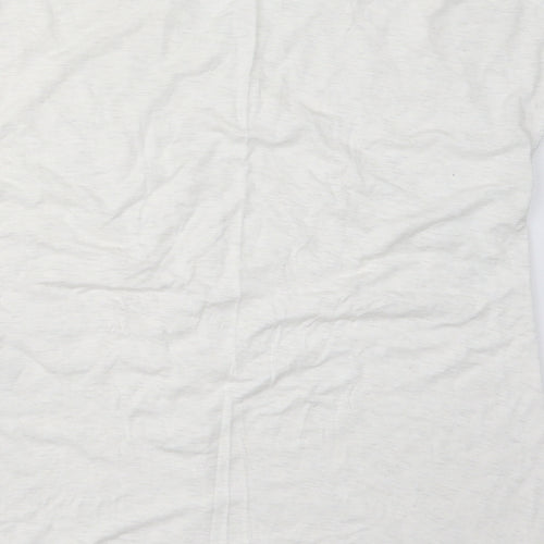 Halston Womens White   Basic T-Shirt Size XS